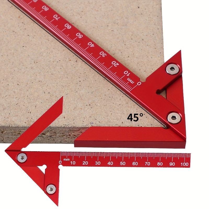 Workshop Tools For Carpentry - Center Finder Line Gauge 45/90 Degree