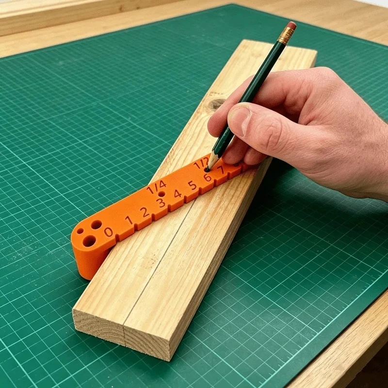 Workshop Tools Locations - Multifunctional Wood Center Position Gauge Drilling