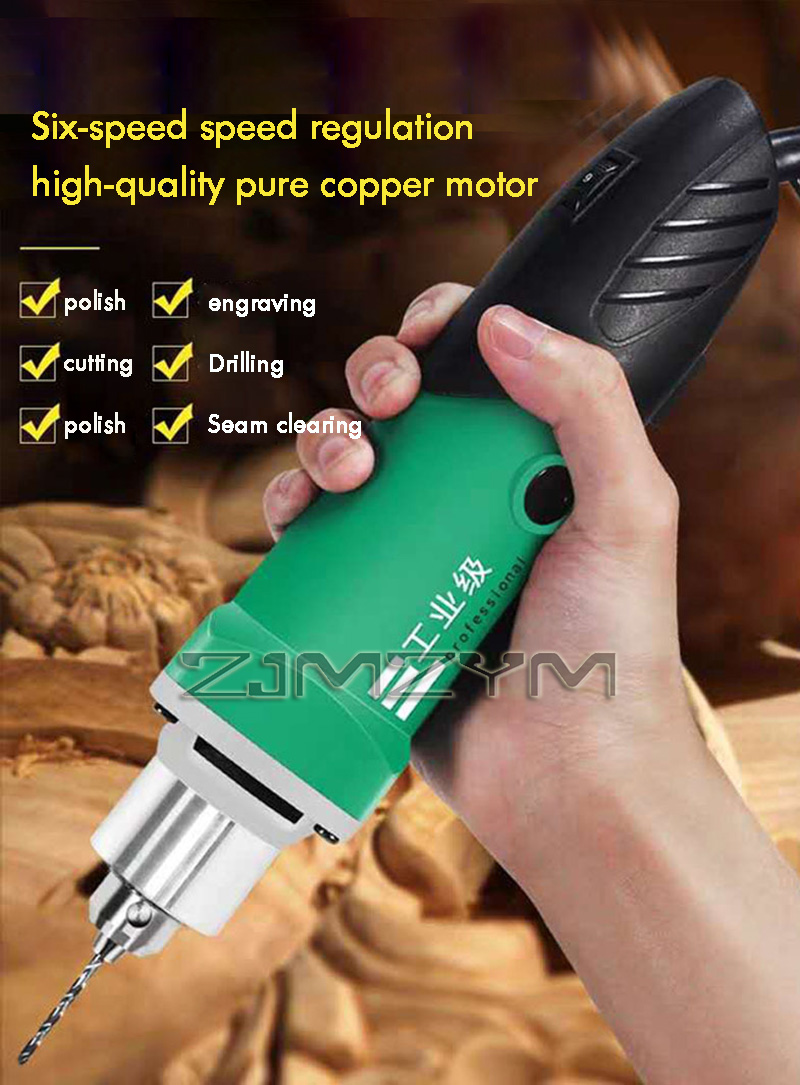 Workshop Tools For Carpentry - 6-Position Variable Speed High-Power Engraver Electric