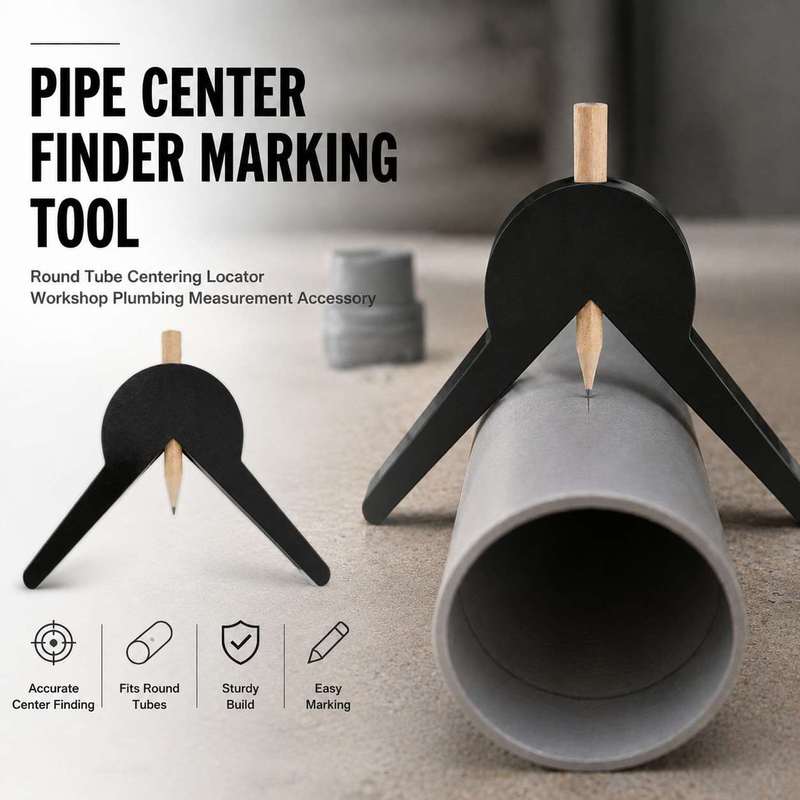Workshop Tools Locations - Pipe Center Finder Marking Tool Round