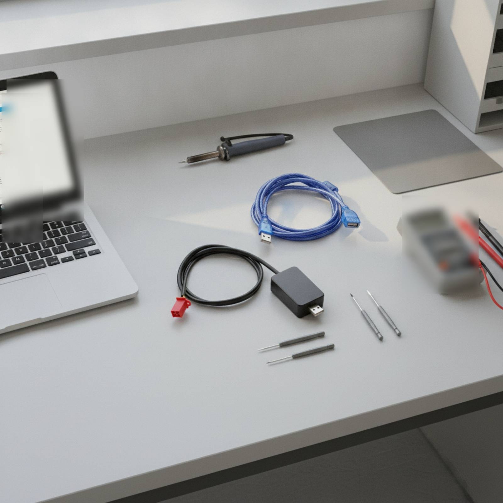 2 Pieces USB Debugging Cable C - đánh giá và giá Workshop Tools Bench