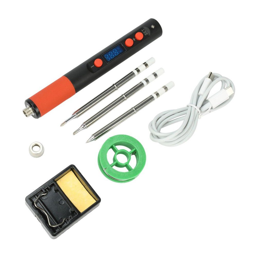 USB Smart Soldering Iron QC/PD - đánh giá và giá Tools Qc