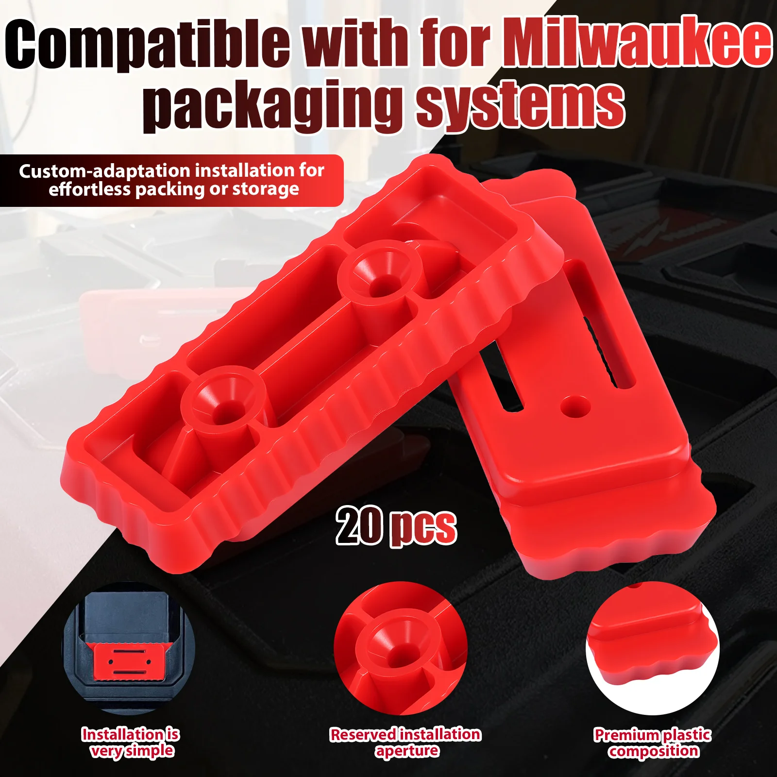 20pcs Mounting Feet for Milwau - đánh giá và giá Workshop Electric Tools