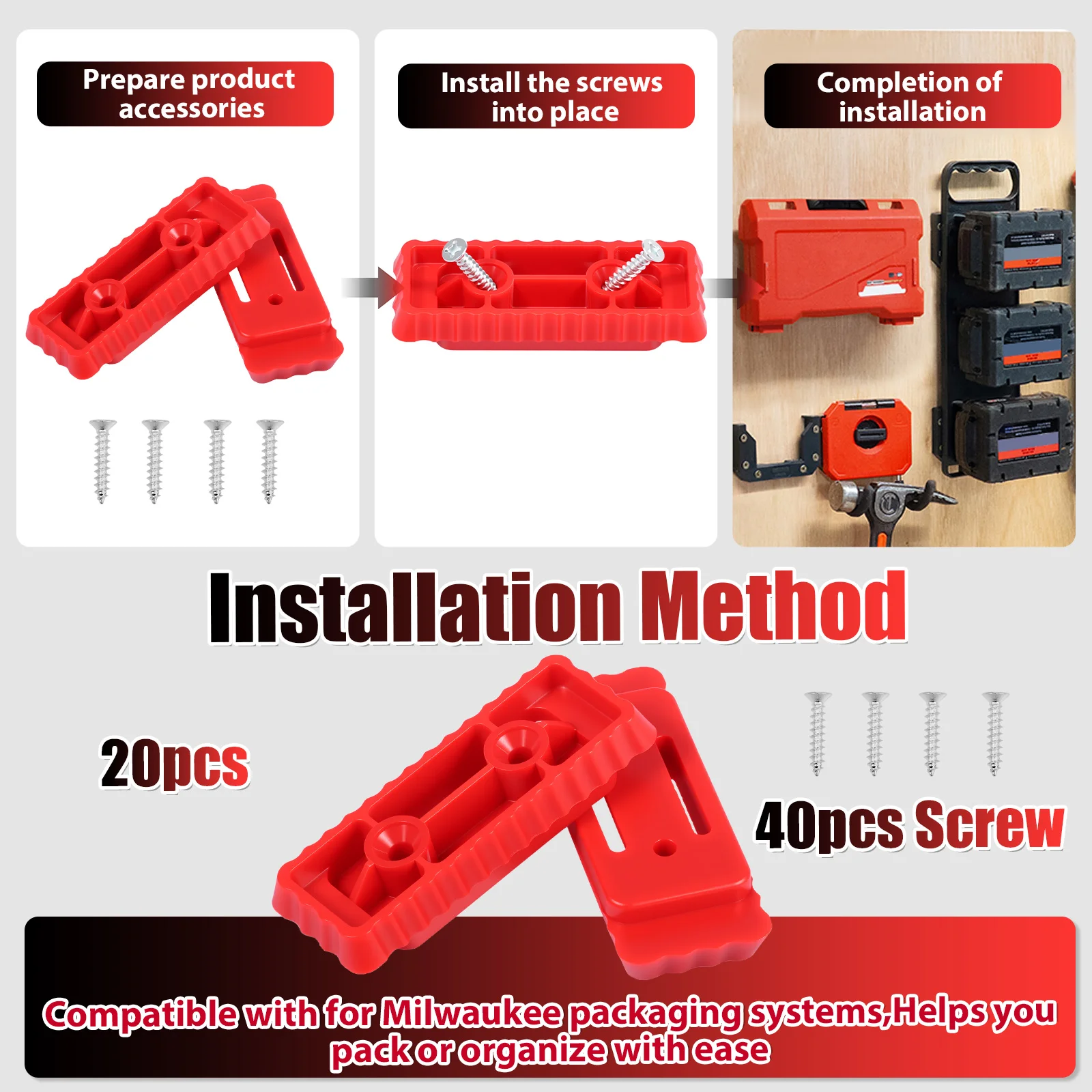 20pcs Mounting Feet for Milwau - đánh giá và giá Workshop Electric Tools