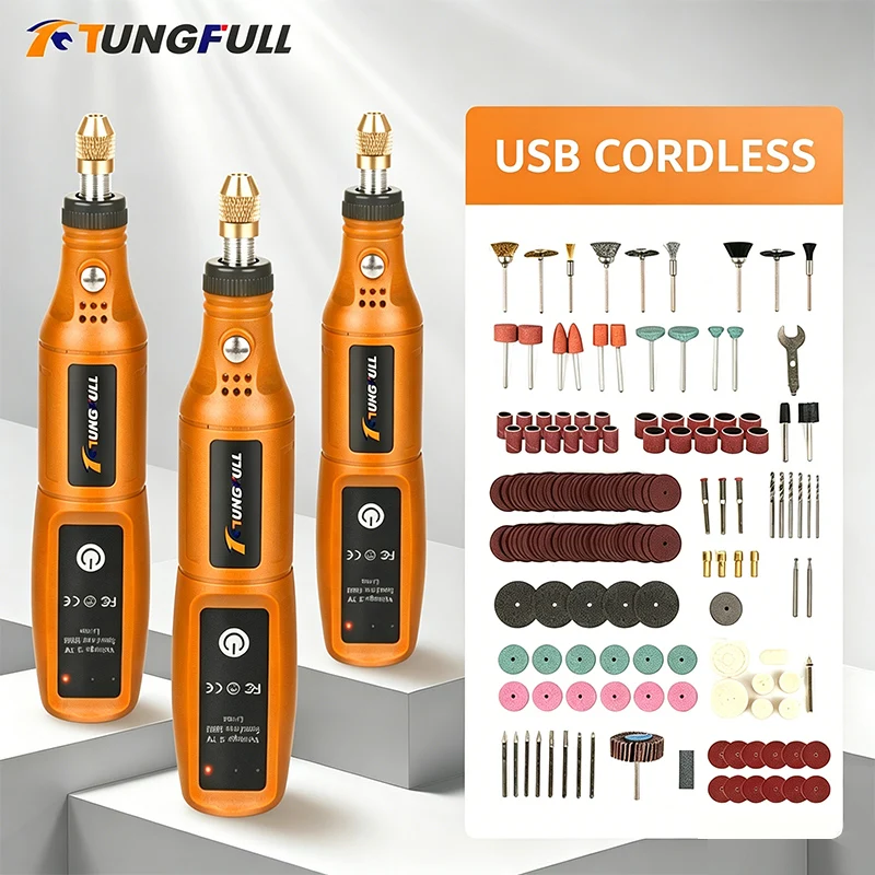 TUNGFULL Mini Electric Grinder - đánh giá và giá Workshop Tools For Carpentry