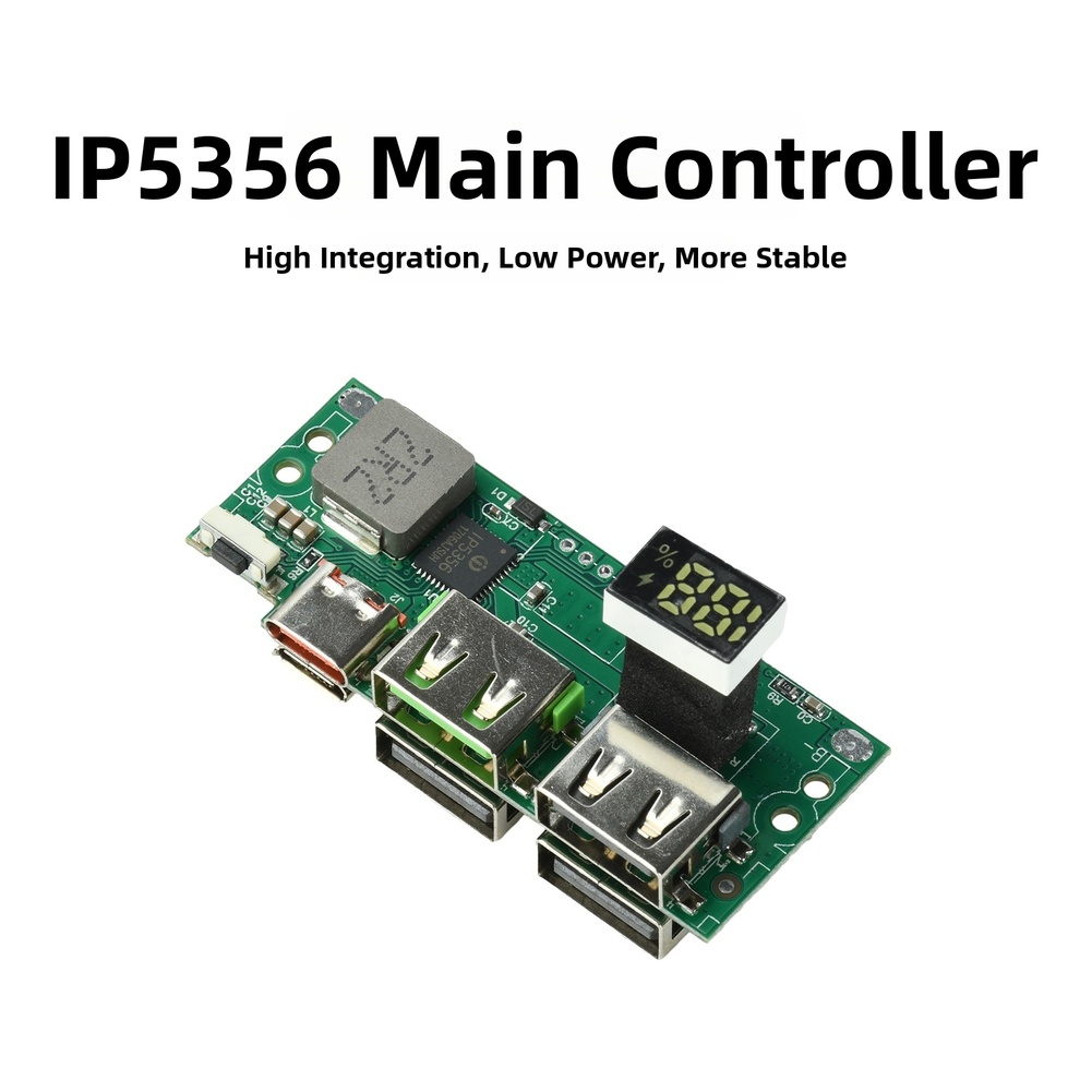 IP5356 Fast Charge Module With - đánh giá và giá Tools Qc