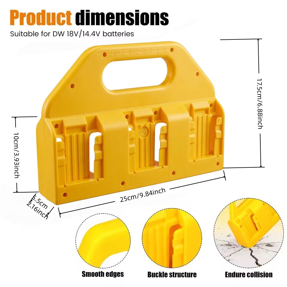 For Dewalt 18V Battery Storage - đánh giá và giá Workshop Electric Tools