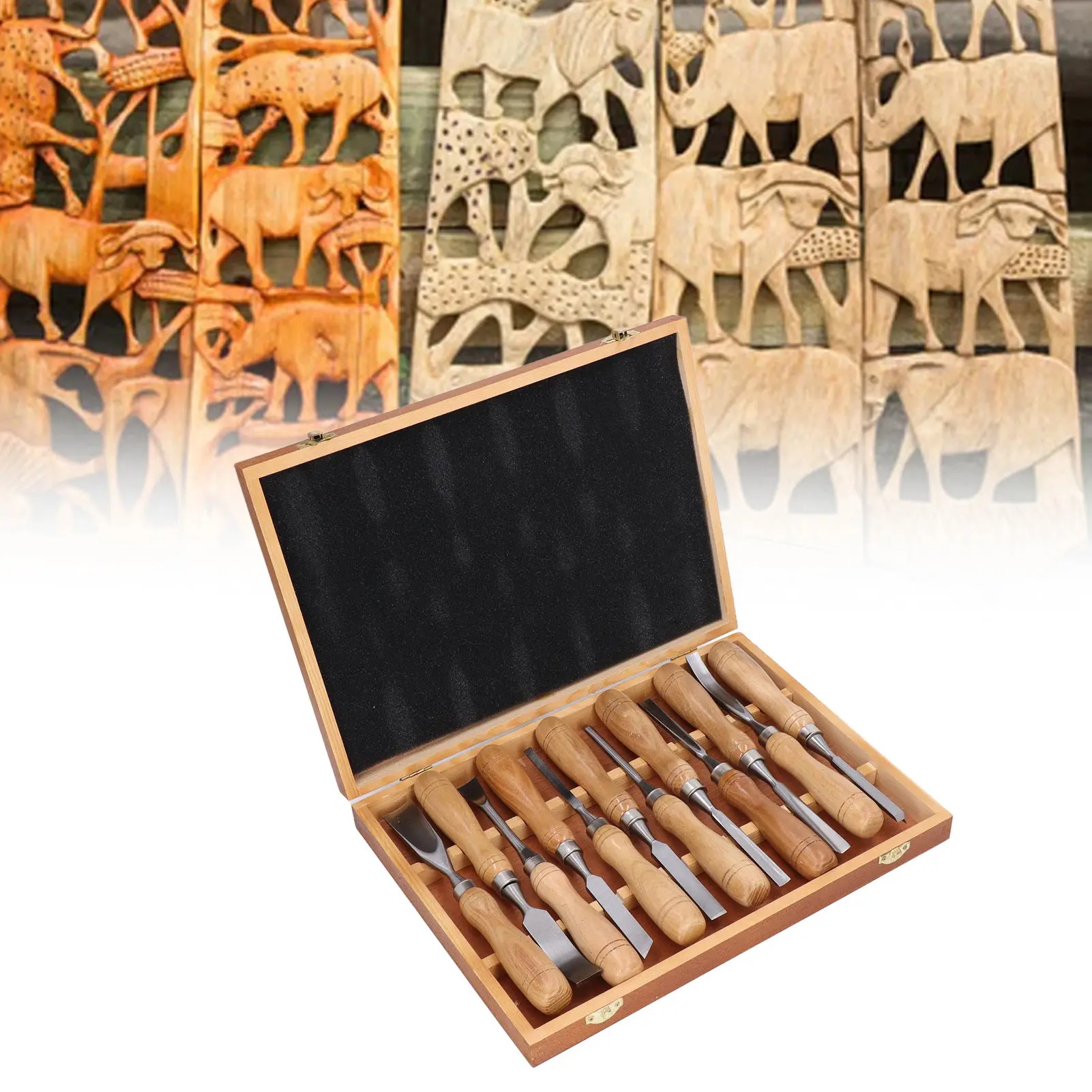 12Pcs/Set Wood Carving Tools,C - đánh giá và giá Chisel Set Wood