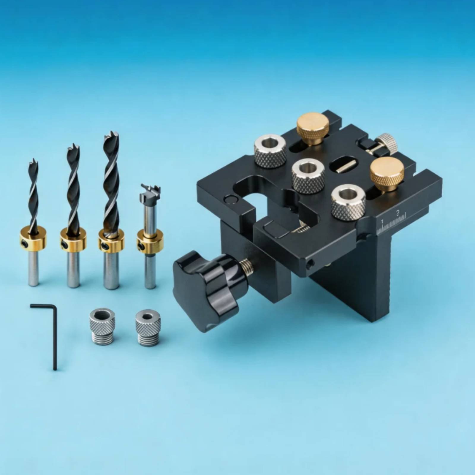 Wood Hole Jig 3-in-1 Dowel Jig - đánh giá và giá Workshop Tools Locations