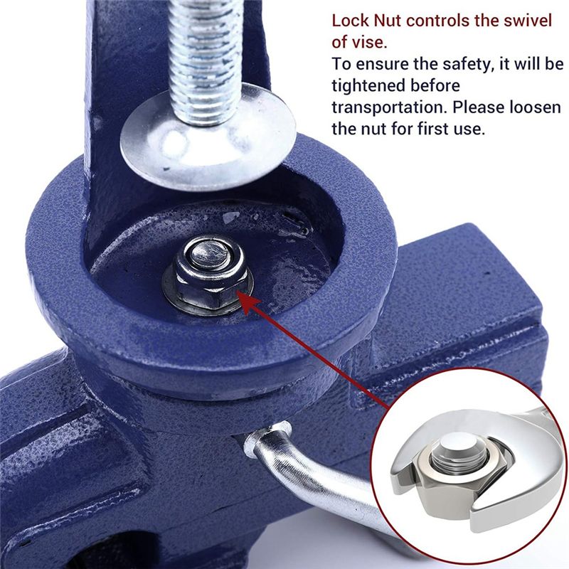 KYCOR-Bench Clamps Fixed Tool  - đánh giá và giá Bench Vise Swivel