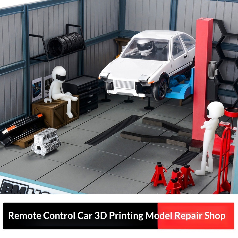 BM HOBBY 1/24 Scale RC Car Sim - đánh giá và giá Workshop Tools 3D Model
