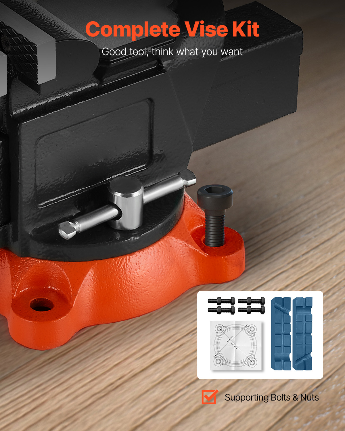 SucceBuy Bench Vise 5