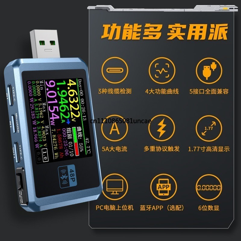 Multifunctional USB Voltage Cu - đánh giá và giá Tools Qc