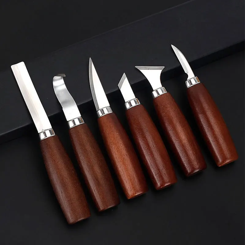 6pcs Tools Set for Wood Carvin - đánh giá và giá Chisel Set Wood