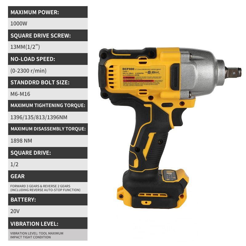 High Torque Cordless Impact Wr - đánh giá và giá Workshop Electric Tools