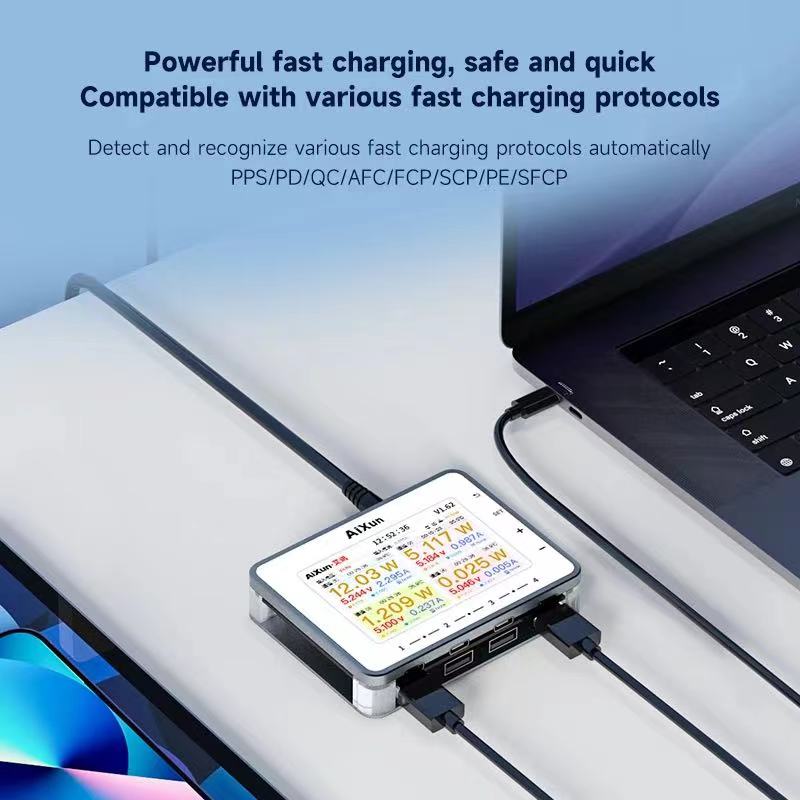 AIXUN Smart USB Digital Displa - đánh giá và giá Tools Qc