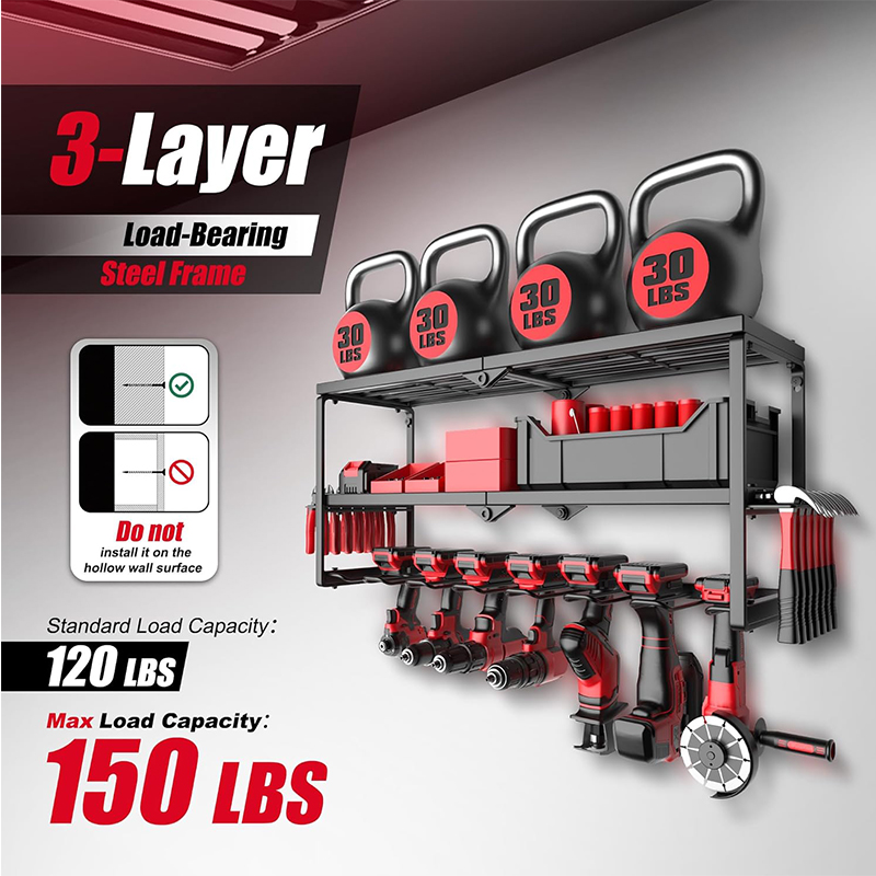 Multifunctional Wall Tool Stor - đánh giá và giá Workshop Electric Tools
